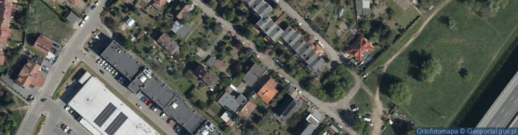 Zdjęcie satelitarne Rolna ul.