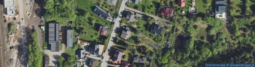 Zdjęcie satelitarne Rokicka ul.