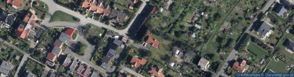 Zdjęcie satelitarne Różana ul.