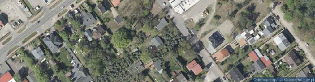 Zdjęcie satelitarne Równoległa ul.