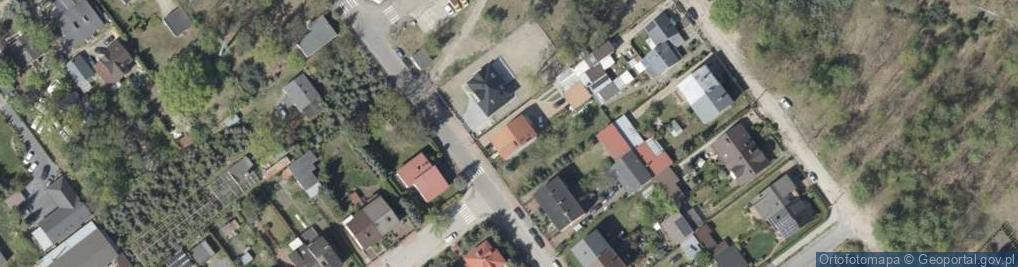 Zdjęcie satelitarne Równoległa ul.
