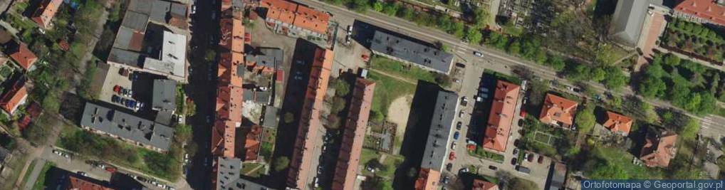 Zdjęcie satelitarne Rudzkiego Józefa ul.