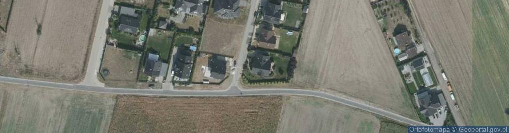 Zdjęcie satelitarne Rubinowa ul.