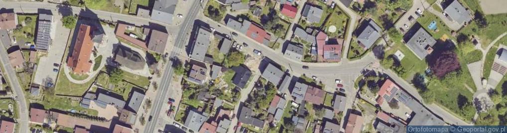 Zdjęcie satelitarne Rubinowa ul.