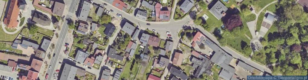 Zdjęcie satelitarne Rubinowa ul.