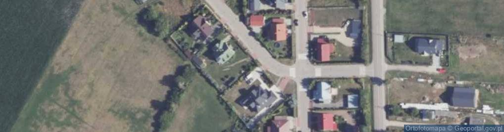 Zdjęcie satelitarne Rubinowa ul.