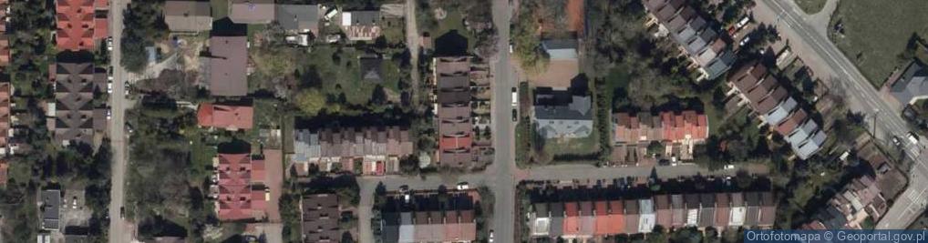 Zdjęcie satelitarne Rubinowa ul.