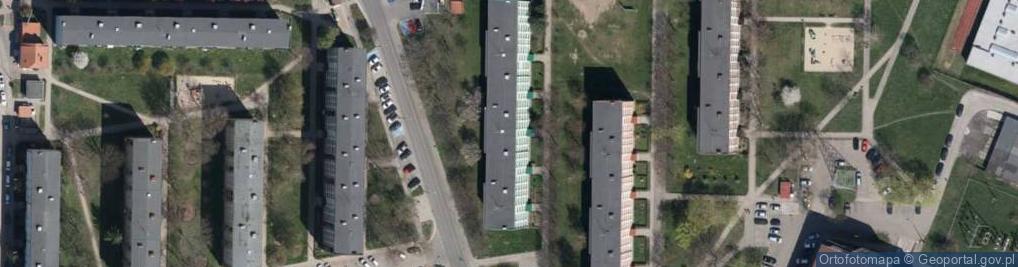 Zdjęcie satelitarne Rutskich Haliny i Stefana ul.