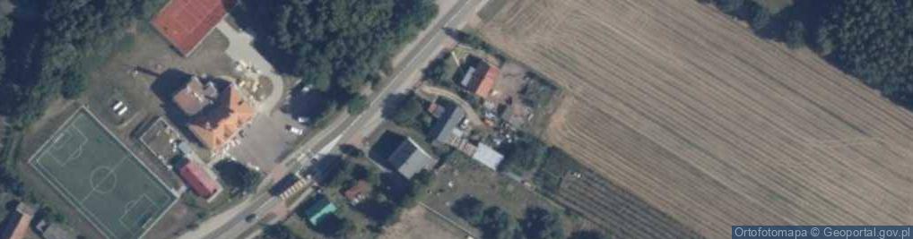 Zdjęcie satelitarne Ruda Wolińska ul.