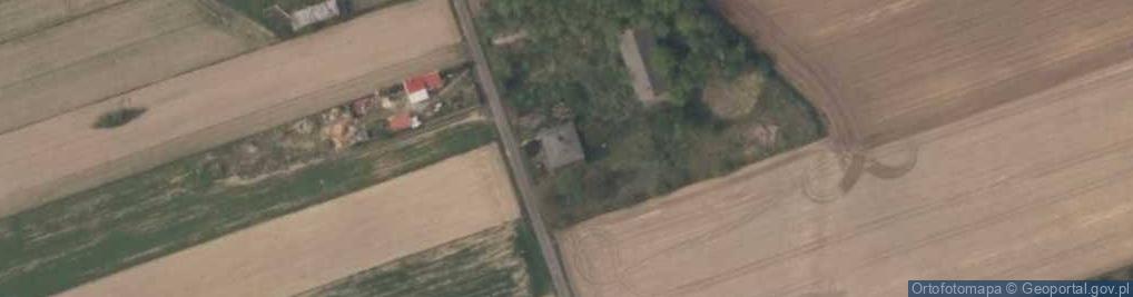 Zdjęcie satelitarne Rusiec-Kolonia ul.
