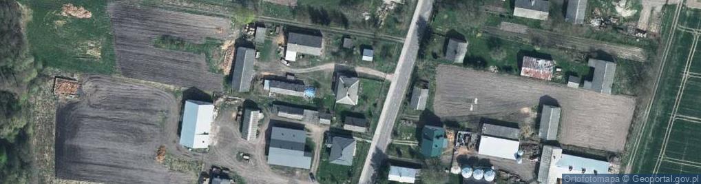 Zdjęcie satelitarne Rusiły ul.