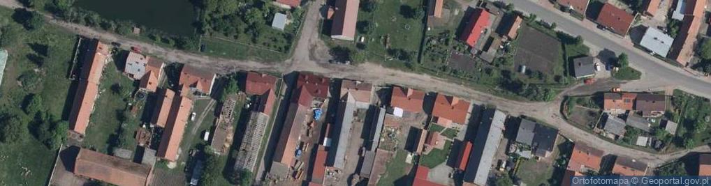 Zdjęcie satelitarne Rusinów ul.