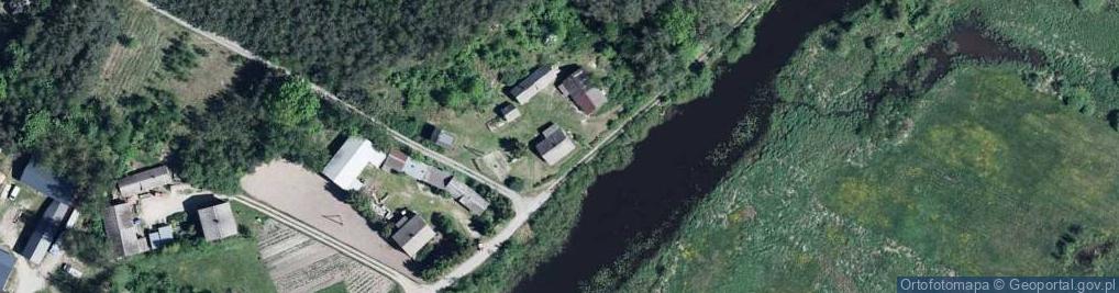 Zdjęcie satelitarne Ruska Wieś ul.