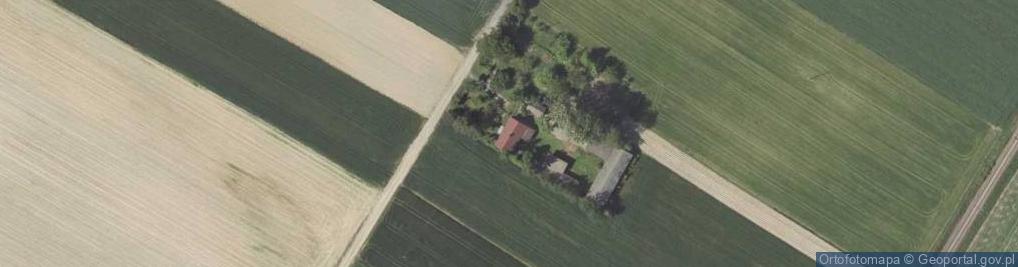 Zdjęcie satelitarne Ruskie Piaski ul.