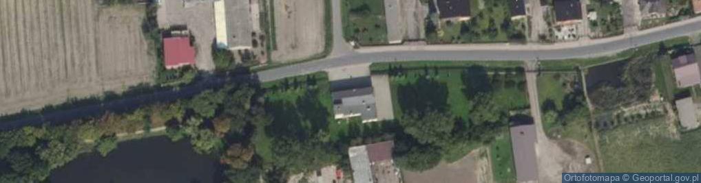 Zdjęcie satelitarne Russów ul.