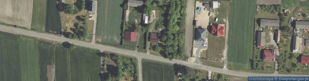 Zdjęcie satelitarne Ruszów-Kolonia ul.