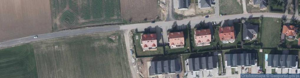 Zdjęcie satelitarne Rubinowa ul.