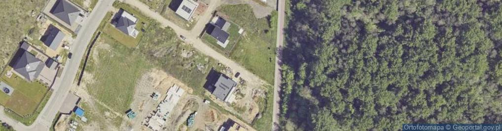 Zdjęcie satelitarne Rubinowa ul.