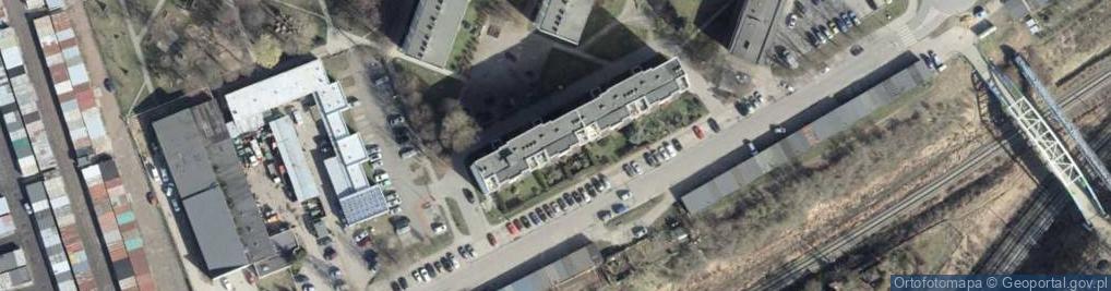 Zdjęcie satelitarne Ruska ul.