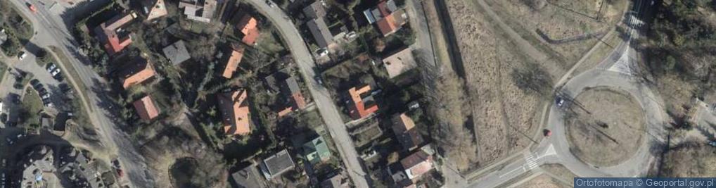Zdjęcie satelitarne Rubież ul.