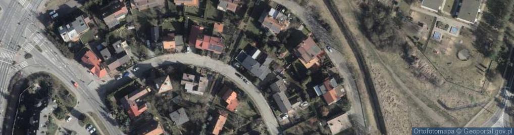Zdjęcie satelitarne Rubież ul.