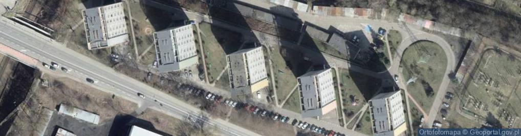 Zdjęcie satelitarne Rugiańska ul.