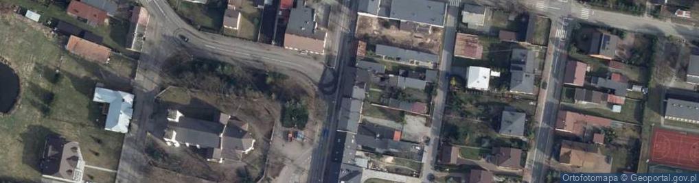 Zdjęcie satelitarne Rynek Grocholski ul.