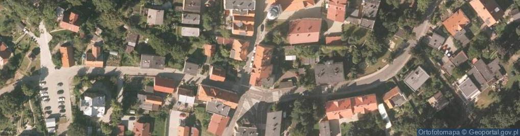 Zdjęcie satelitarne Rycerska ul.