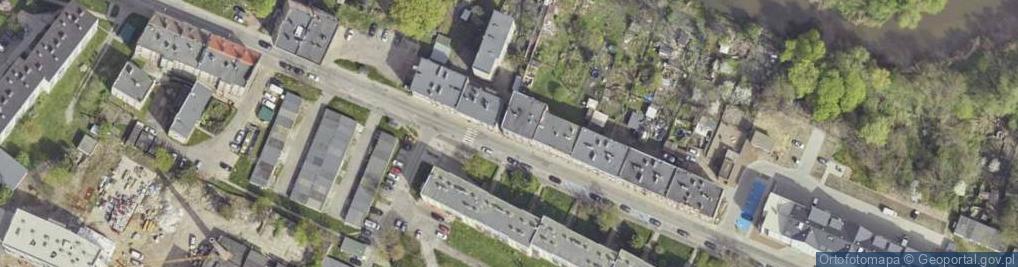 Zdjęcie satelitarne Rybacka ul.