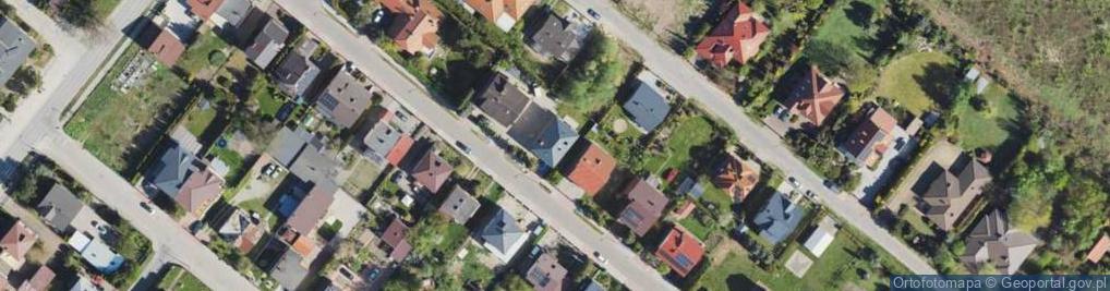 Zdjęcie satelitarne Rycerska ul.
