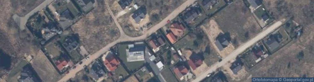 Zdjęcie satelitarne Rysiowa ul.