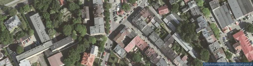 Zdjęcie satelitarne Rynek Dębnicki ul.