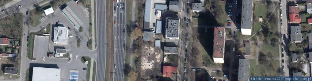 Zdjęcie satelitarne Rychlińskiego Tomasza ul.