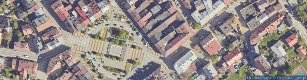 Zdjęcie satelitarne Rynek ul.