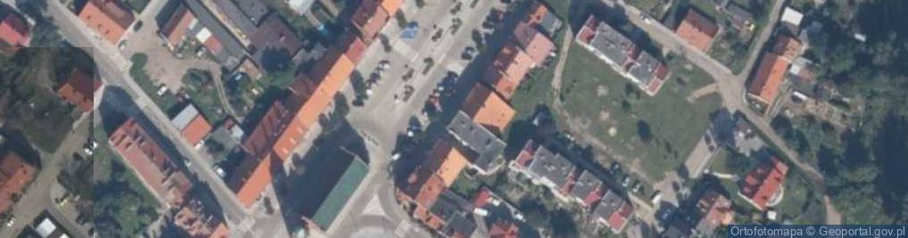 Zdjęcie satelitarne Rynek Pułaskiego Kazimierza, gen. ul.