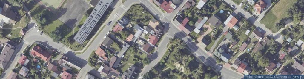 Zdjęcie satelitarne Rynek Denkowski ul.