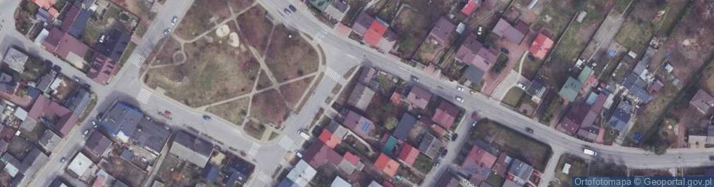 Zdjęcie satelitarne Rynek Denkowski ul.