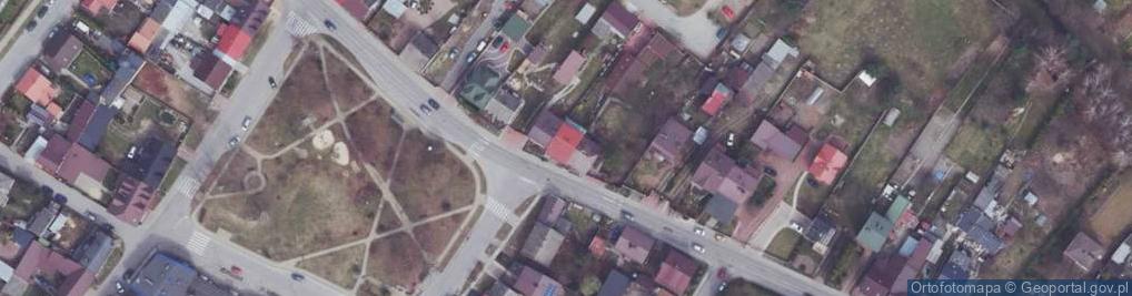 Zdjęcie satelitarne Rynek Denkowski ul.