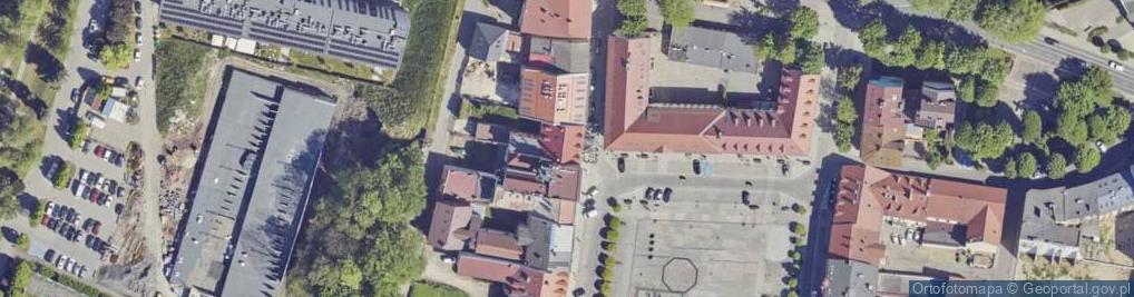 Zdjęcie satelitarne Rynek Główny ul.