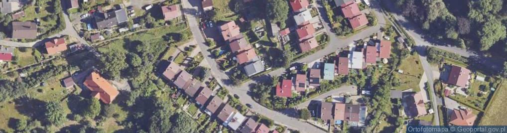 Zdjęcie satelitarne Rycerska ul.