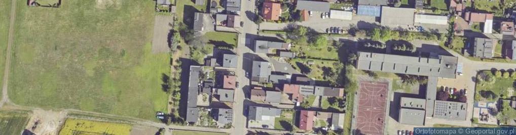 Zdjęcie satelitarne Rycerska ul.
