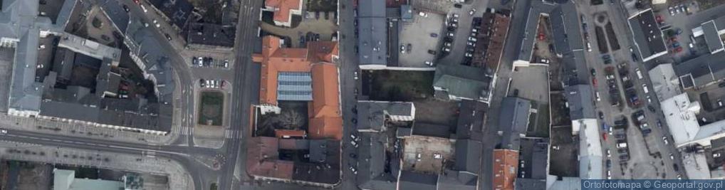 Zdjęcie satelitarne Rycerska ul.