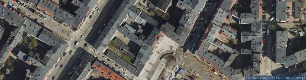 Zdjęcie satelitarne Rynek Łazarski ul.