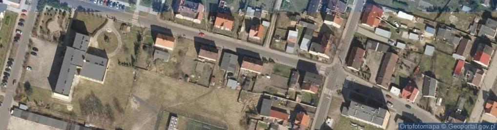 Zdjęcie satelitarne Rybna ul.