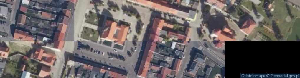 Zdjęcie satelitarne Rynek Sarnowski ul.