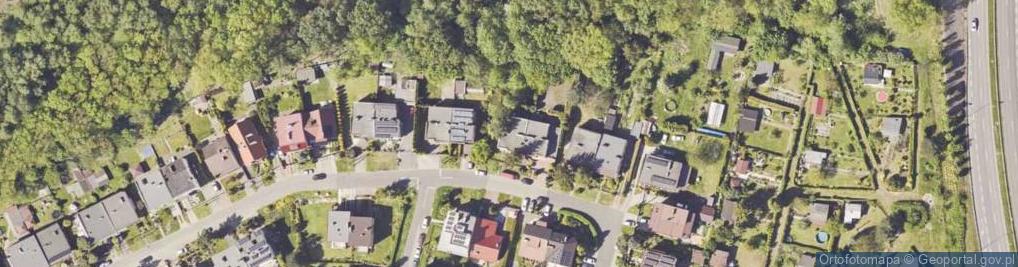 Zdjęcie satelitarne Rycerska ul.