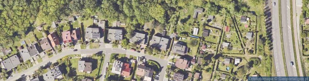 Zdjęcie satelitarne Rycerska ul.