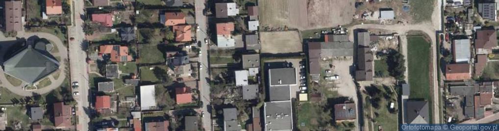 Zdjęcie satelitarne Rybna ul.