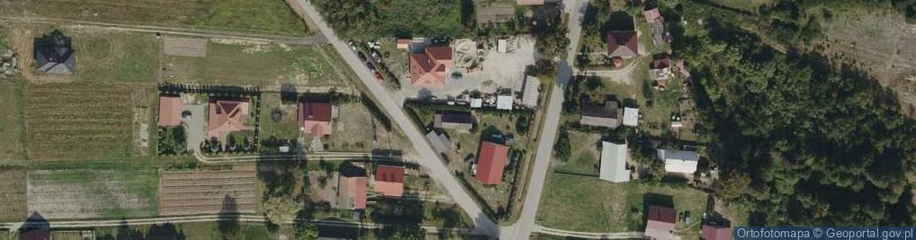 Zdjęcie satelitarne Rydzów ul.