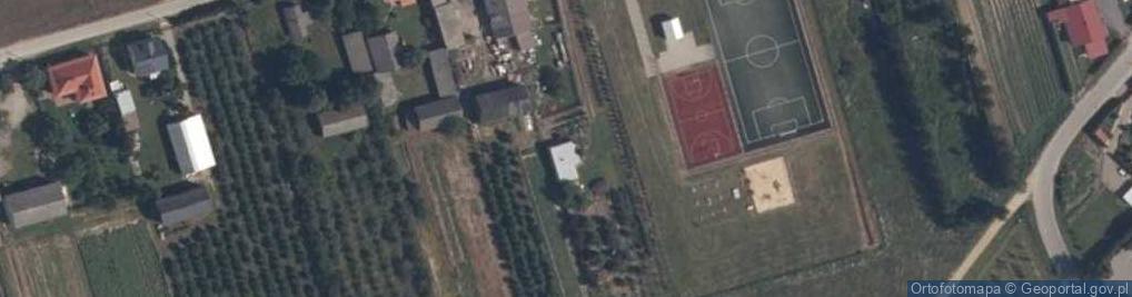 Zdjęcie satelitarne Rykały ul.